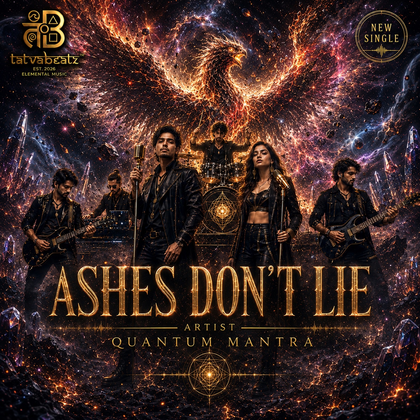 Ashes Don't Lie by Quantum Mantra cover art
