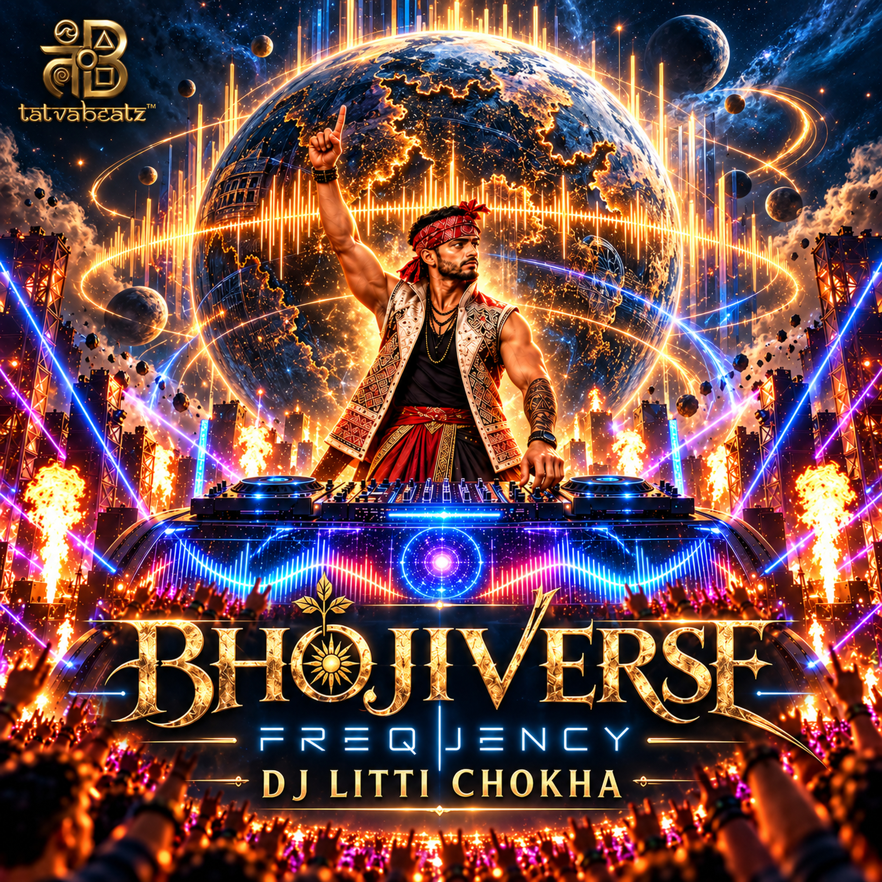 Bhojiverse Frequency by DJ Litti Chokha cover art