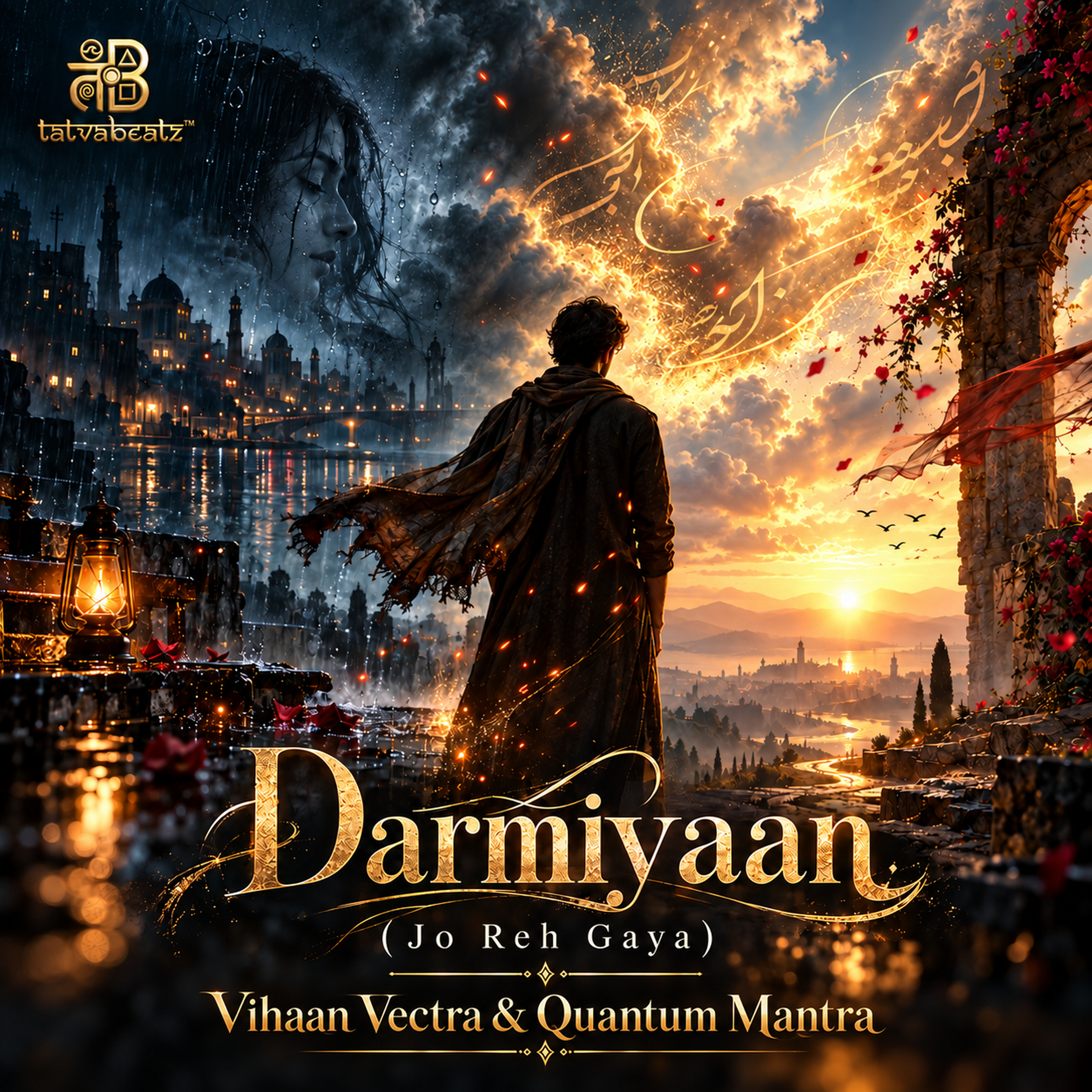 Darmiyaan (Jo Reh Gaya) by Vihaan Vectra & Quantum Mantra cover art