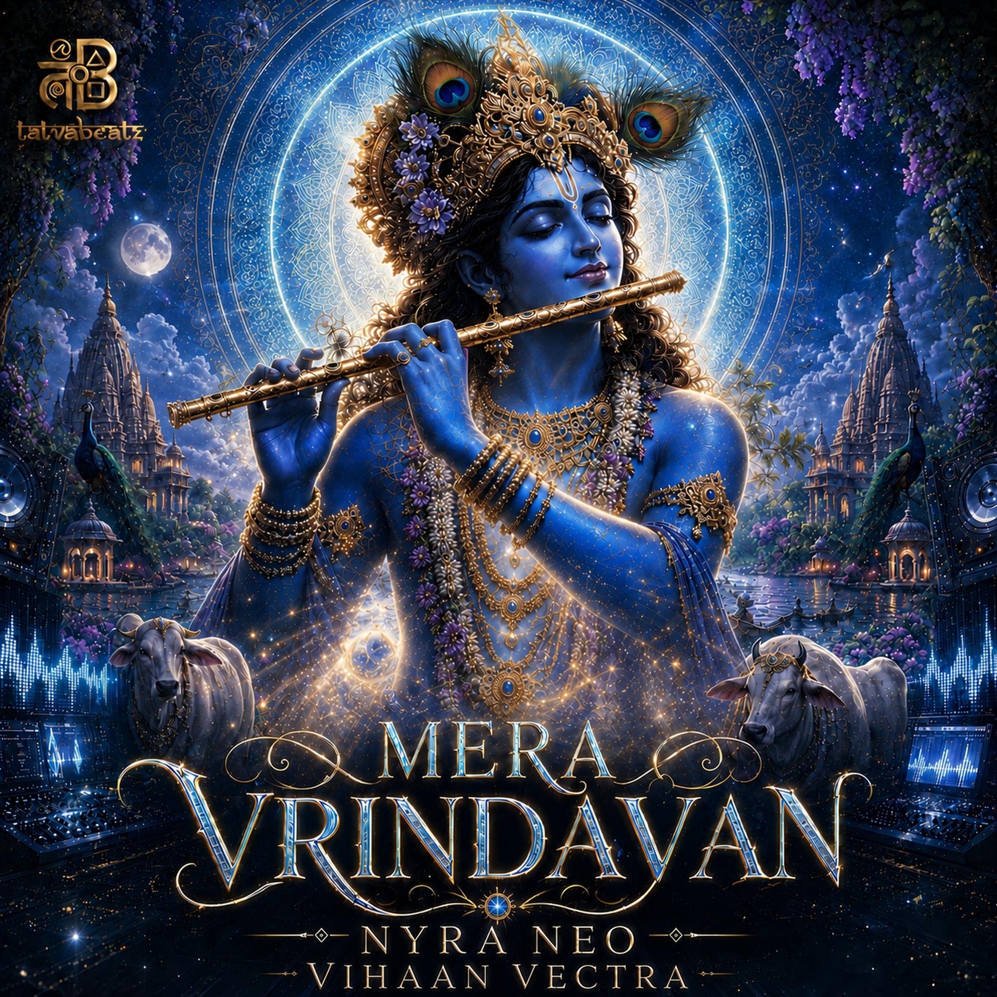 Mera Vrindavan by Nyra Neo & Vihaan Vectra cover art